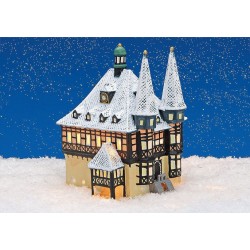 Lichthaus WERNIGERODE im HARZ RATHAUS mit SCHNEE