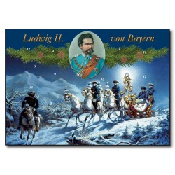 Adventskalender LUDWIG II. SCHLITTENFAHRT im GRASWANGTAL