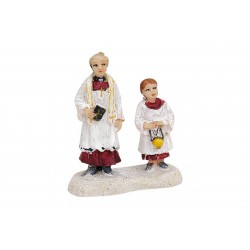 Figuren Pfarrer Pastor Messdiener