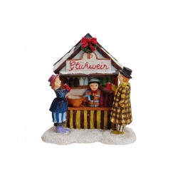 Weihnachtsmarktstand GLÜHWEIN